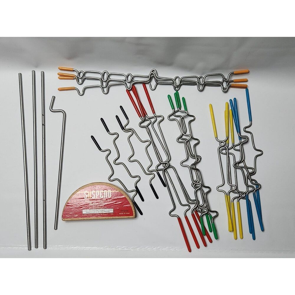 Melissa & Doug Suspend Game – Replacement Parts – Base + Rods – Incomplete